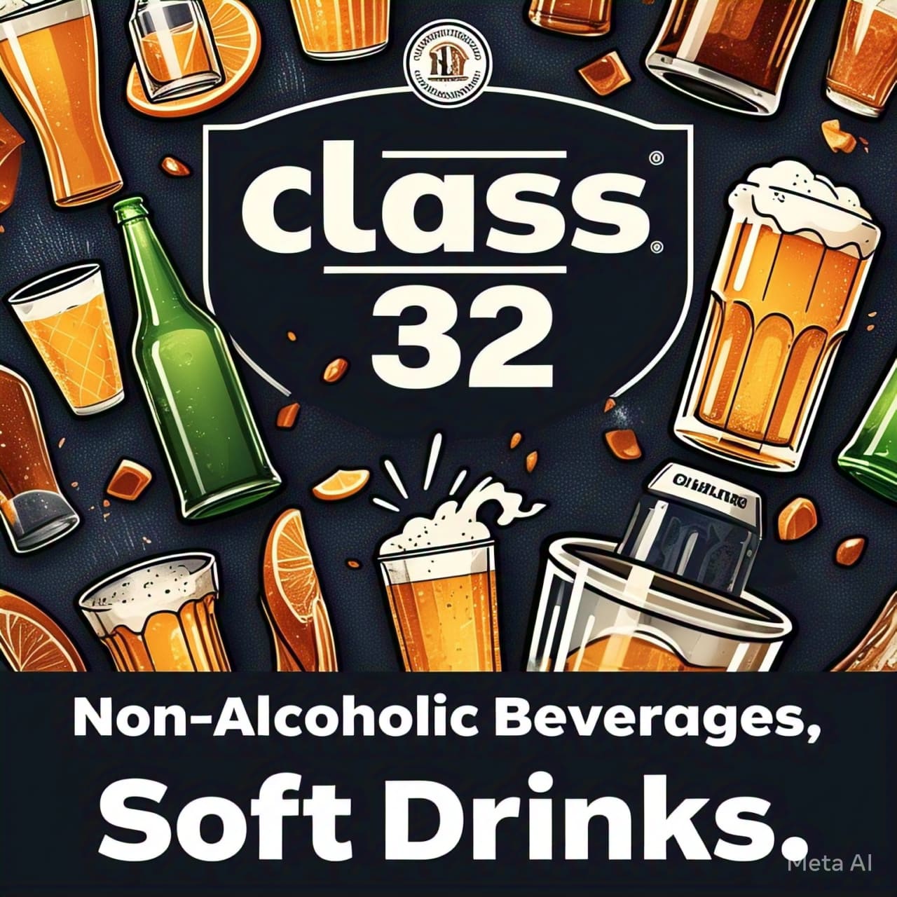 Trademark Class 32 - Beers, mineral waters, and soft drinks