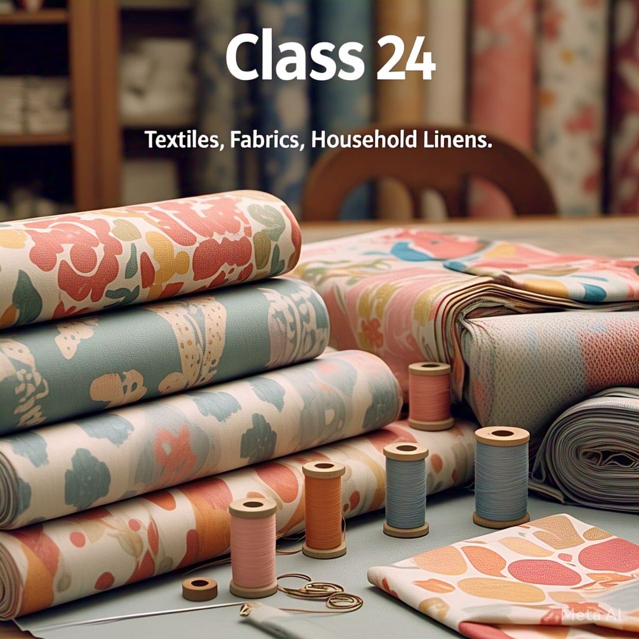 Trademark Class 24 - Fabrics, textiles, and bedding