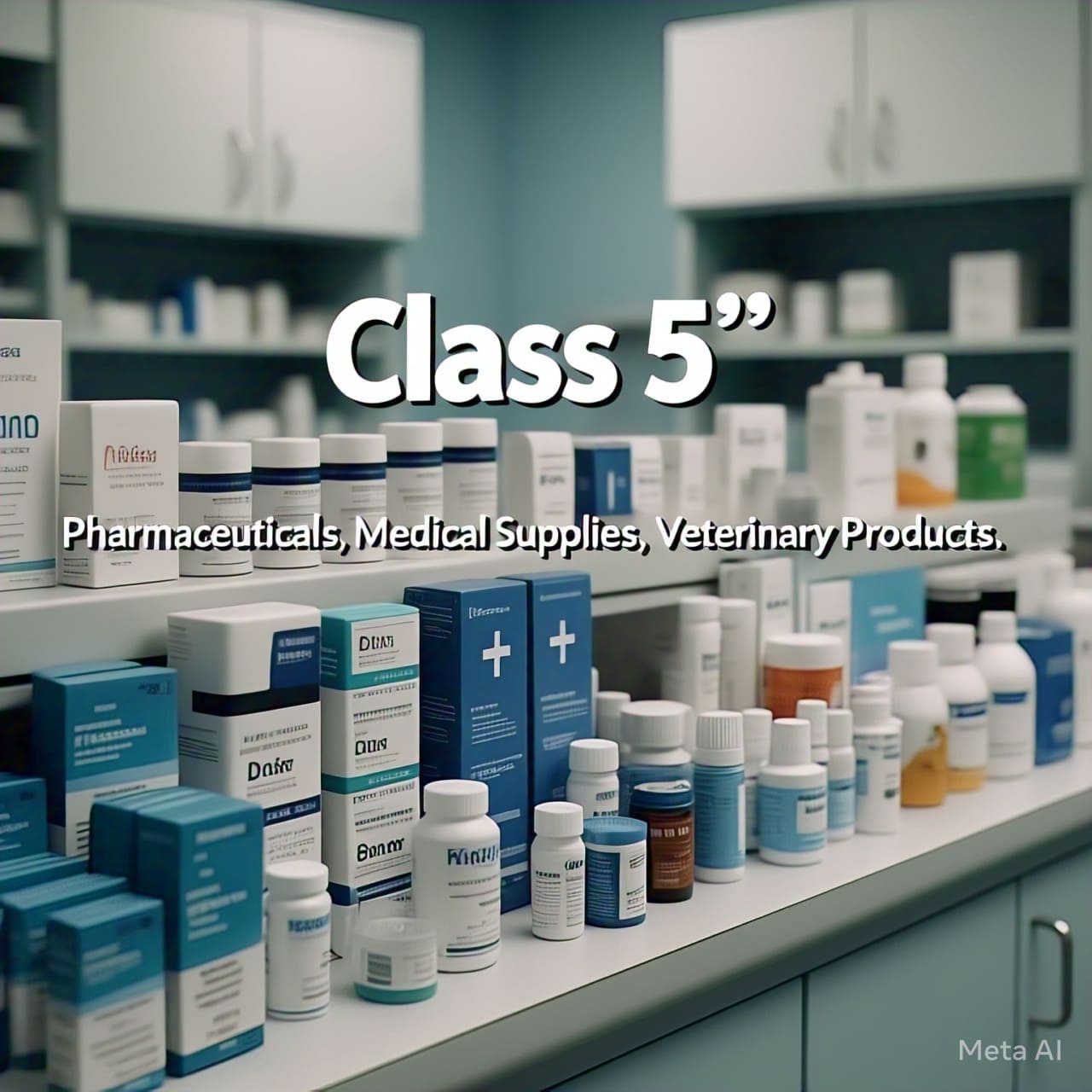 Trademark Class 5 - Pharmaceuticals and medical products