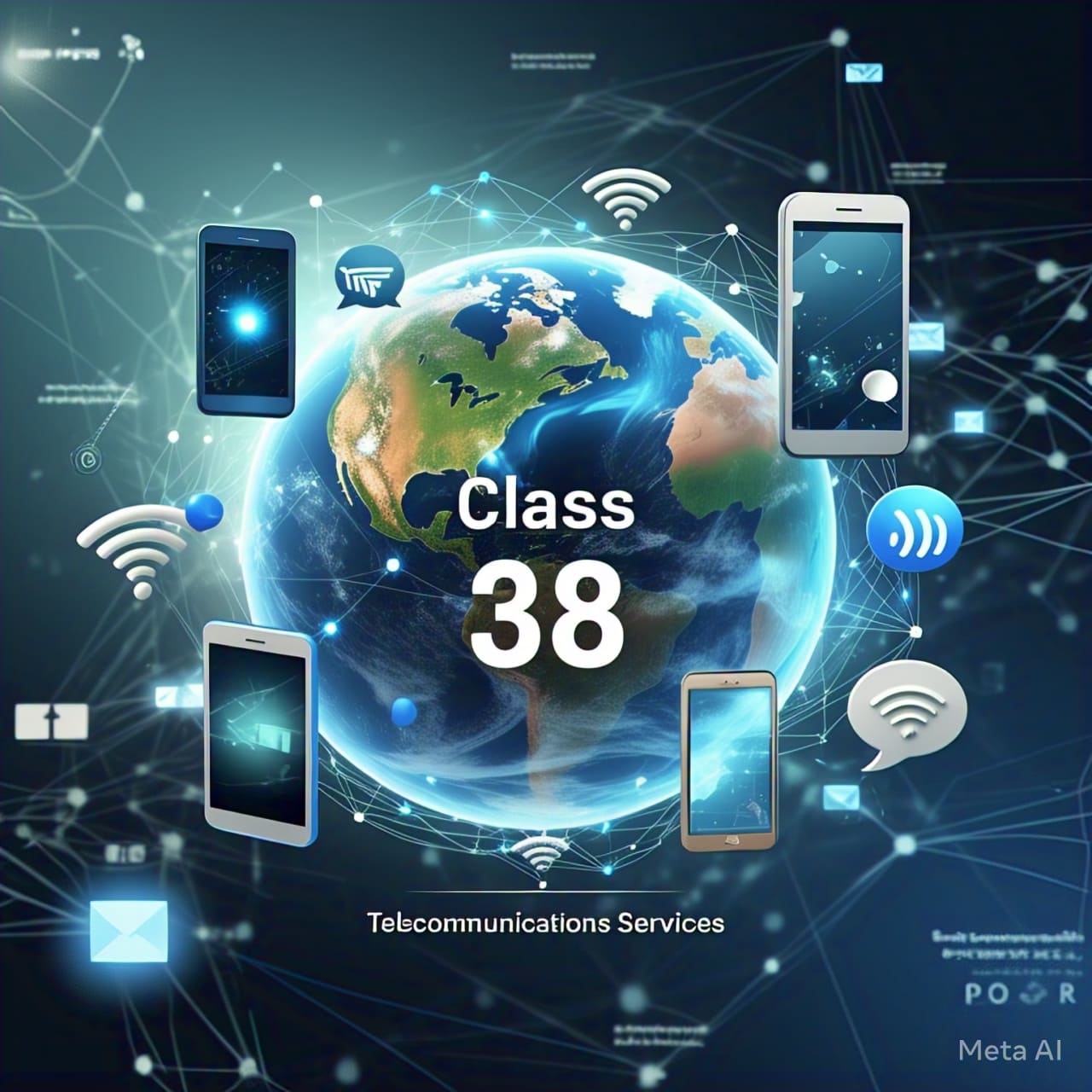 Trademark Class 38 - Telecommunications and broadcasting