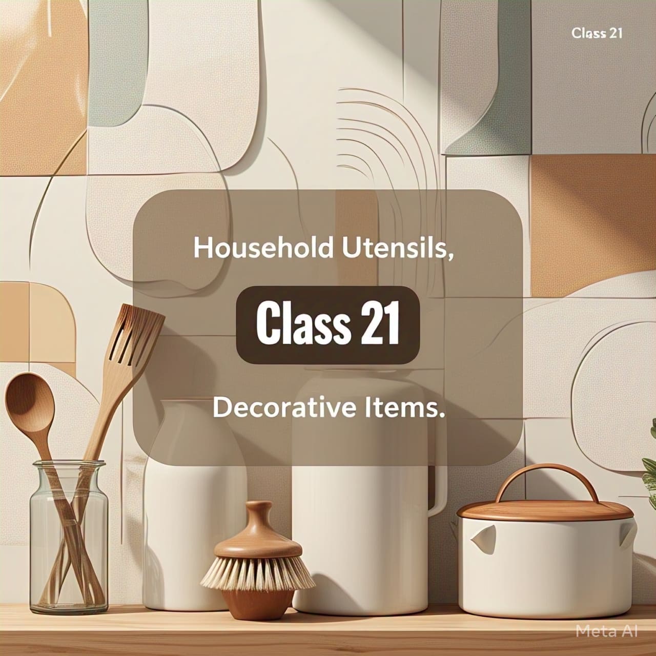 Trademark Class 21 - Household utensils and kitchenware